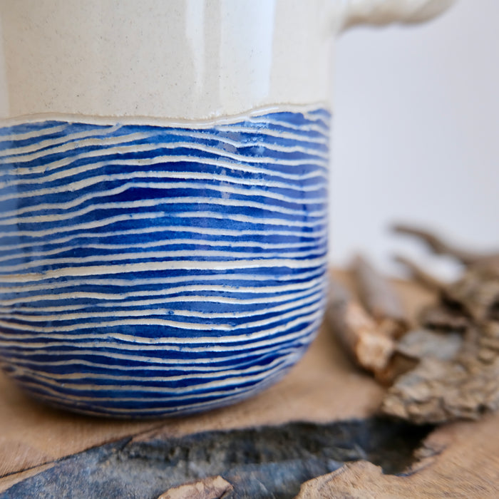 Deep Blue Oil Bottle