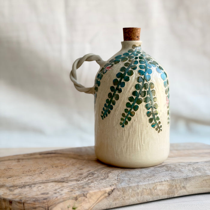Capers oil bottle